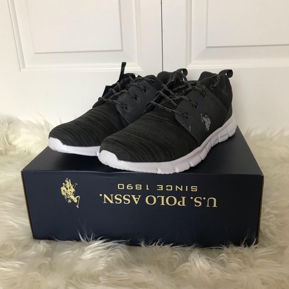 U.S. POLO ASSN. Men Stablelizer Grey Sneakers Size 10M